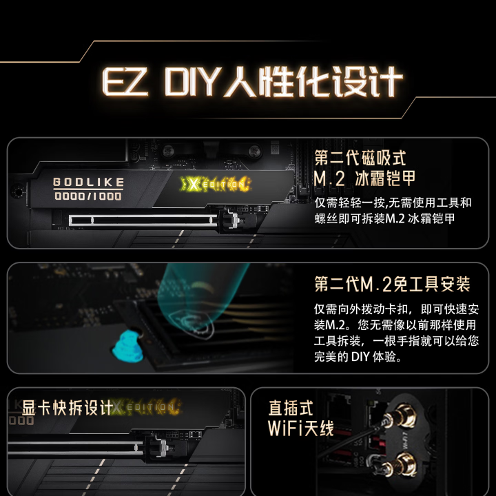 ODLIKE X超神十周年限量版主板现已正式上市pg电子中文模拟器微星 MEG X870E G(图2)